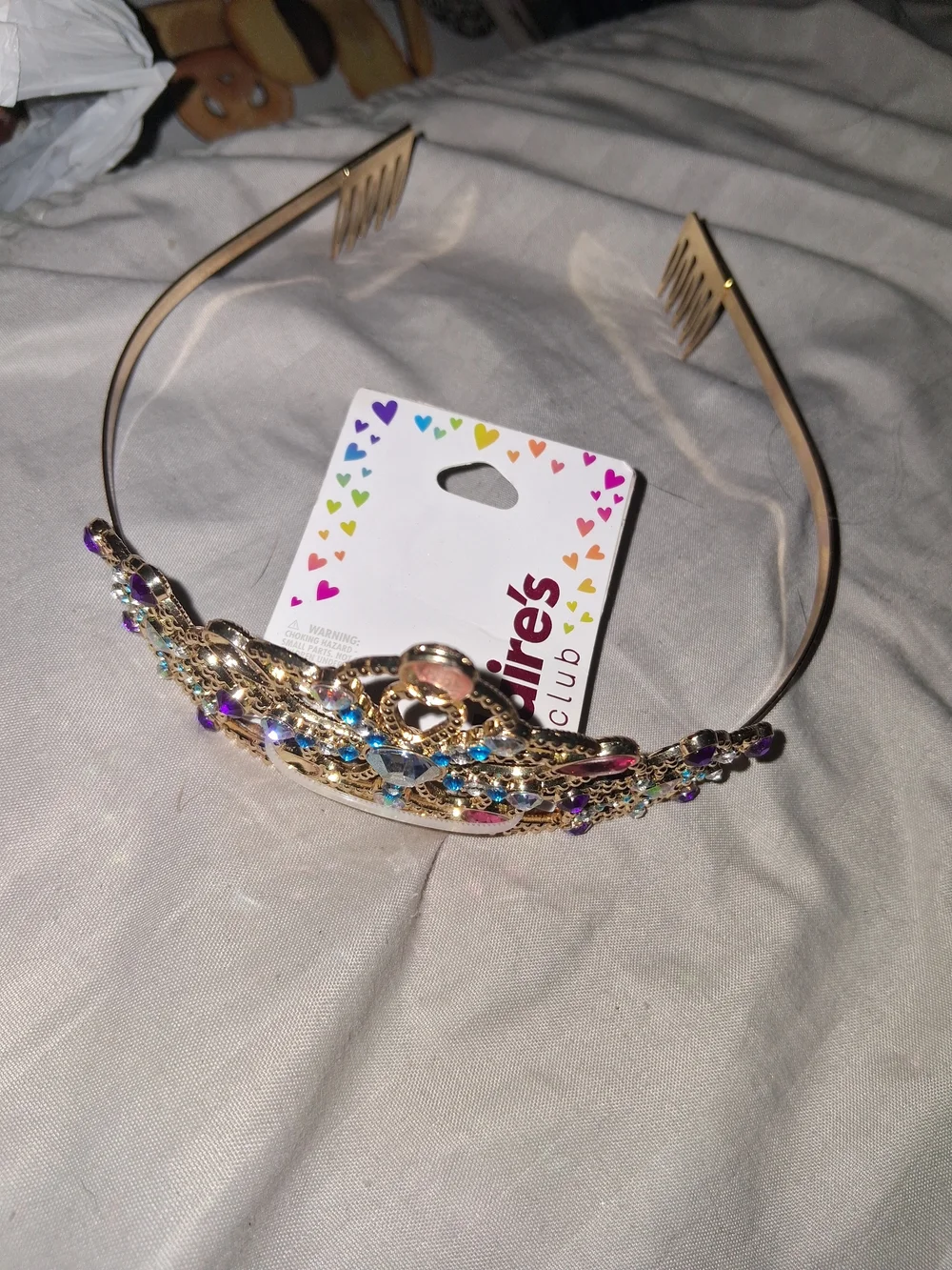 Claires gold tone